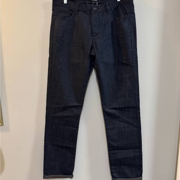 NWT Women's The Kooples Black Straight Leg Jeans. Size 32 - Picture 1 of 10